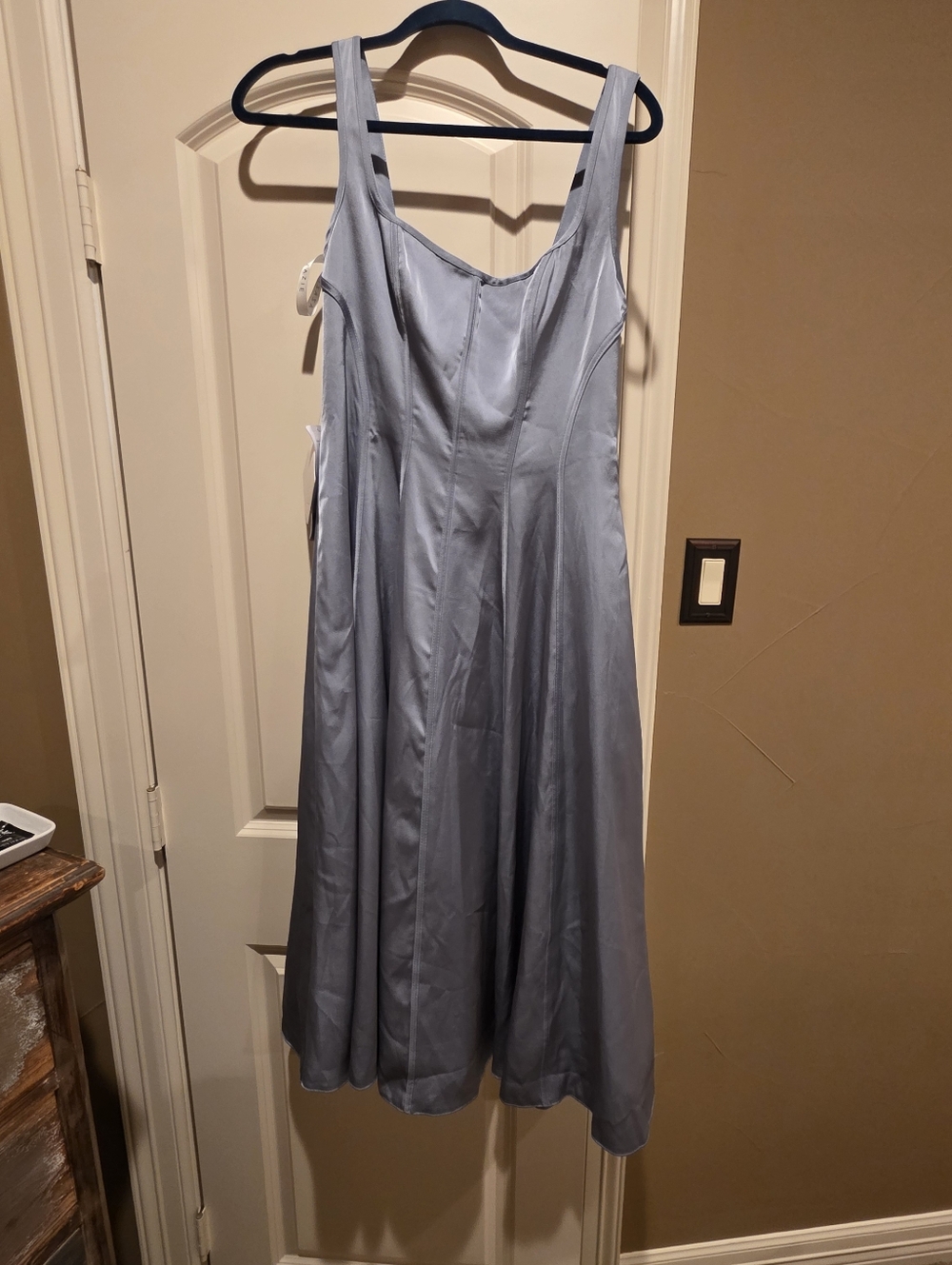 Azazie Backless Midi Dress - Picture 7 of 8